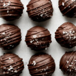 Peanut Butter Chocolate Balls with Rice Krispies