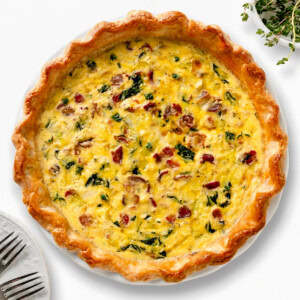 Gluten Free Quiche.