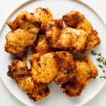 Boneless skinless chicken thighs.