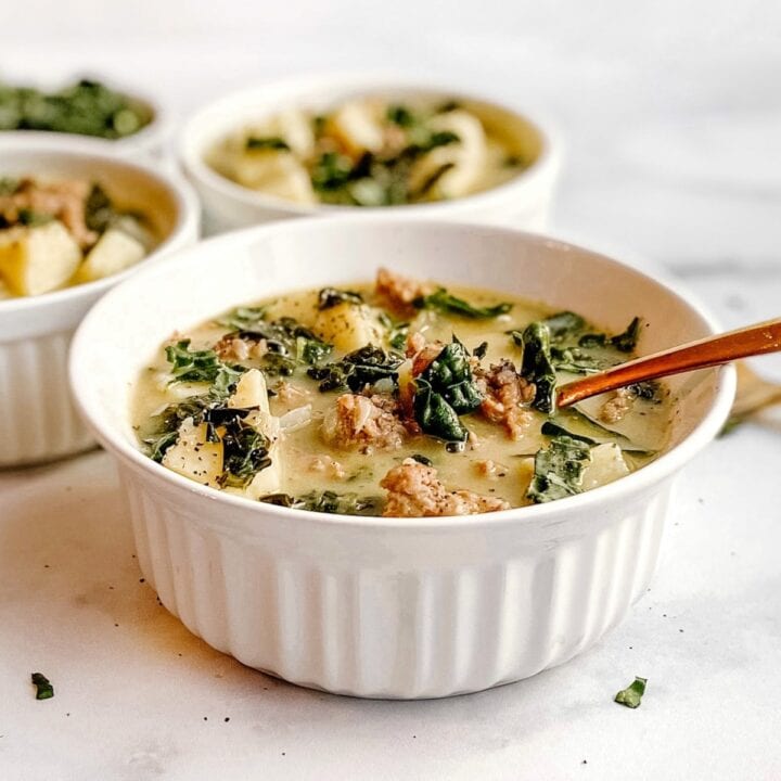GlutenFree Zuppa Toscana Soup (DairyFree)