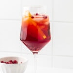 pomegranate aperol spritz
