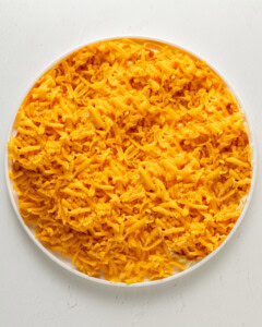 Shredded Cheese for buffalo dip.