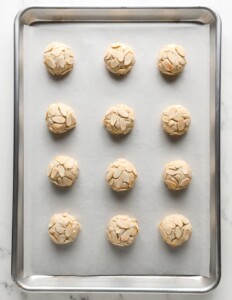 Amaretti Cookies Fully Baked.