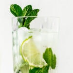 Completed Bacardi Mojito in a glass featured image