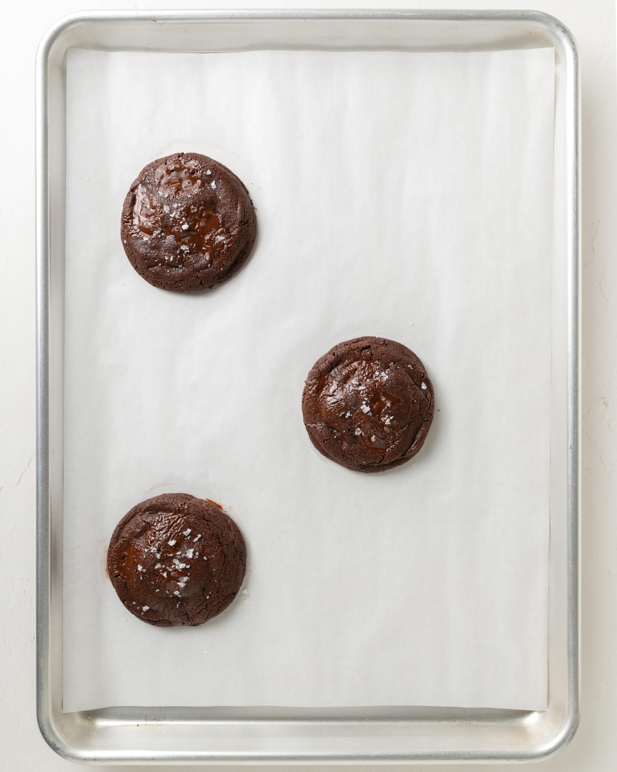 Baked Chocolate Cookies.