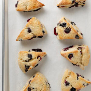 gluten free blueberry scones