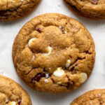White Chocolate Pumpkin Pecan Cookies