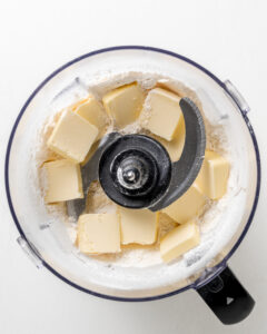 Butter in food processor