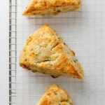 Gluten Free Cheddar and Chive Scones